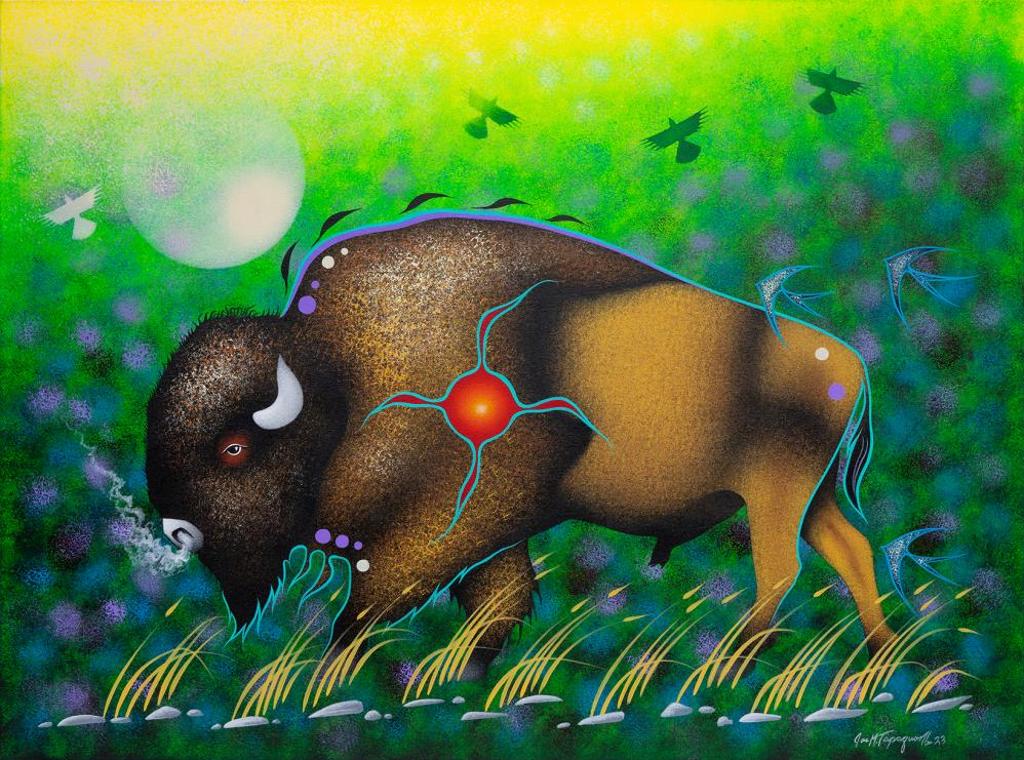 Walking Buffalo